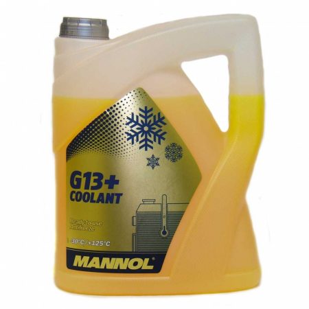 Mannol G13+ készrekevert sárga fagyálló -30°C 5L